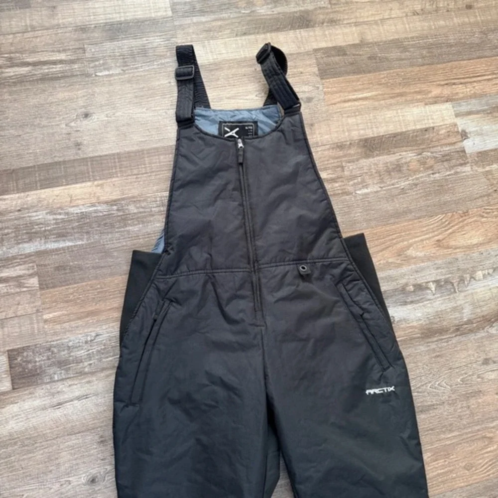 Arctix Womens Black Insulated Ski‎ Snow Bib Overalls Pants Regular Fit XL